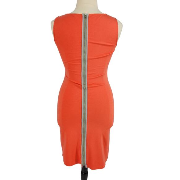 Kenneth Cole Knit Sheath Dress Exposed Back Zipper Women's Size 12 - Picture 5 of 8